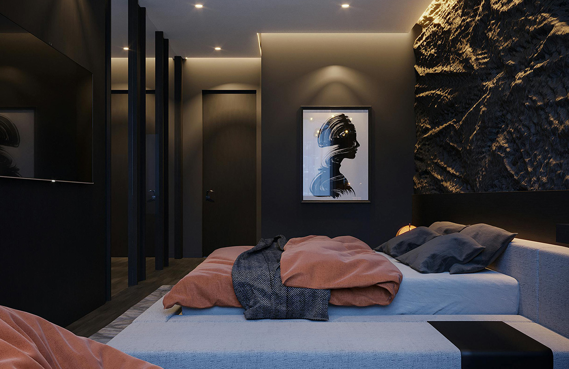 Modern smart home interior planning for compact city apartment in Johor and Singapore
